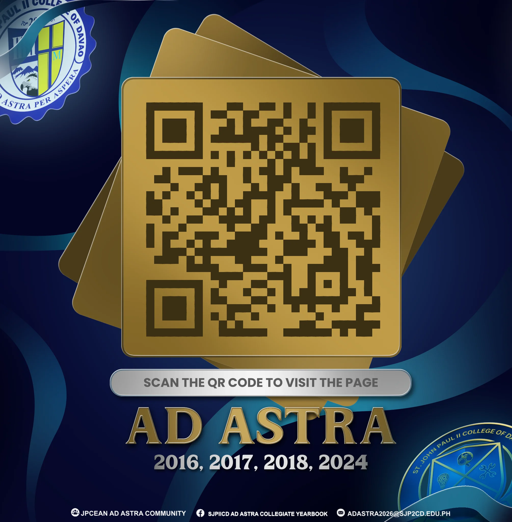 Ad Astra archive poster 2016, 2017, 2018, 2024